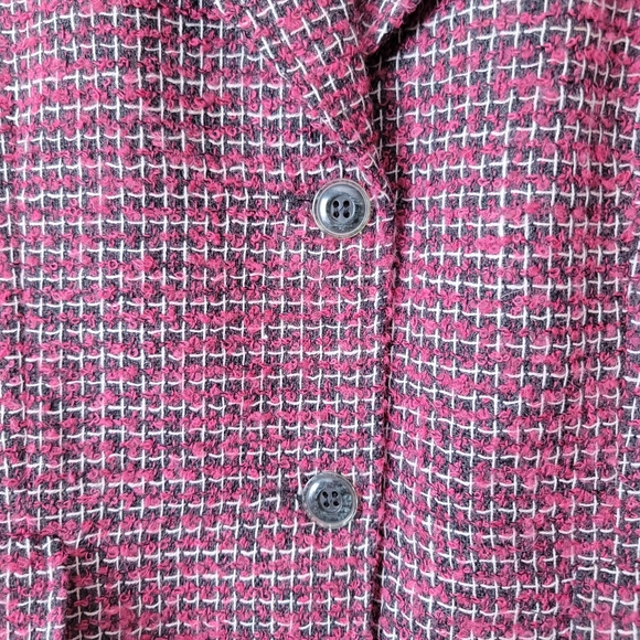 Pink and Black Tweed Harve Benard jacket size 10 - Picture 6 of 6